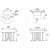 Oprawa LED  PHJ-UG110 3 / 6 Watt IP68  stal nierdz.